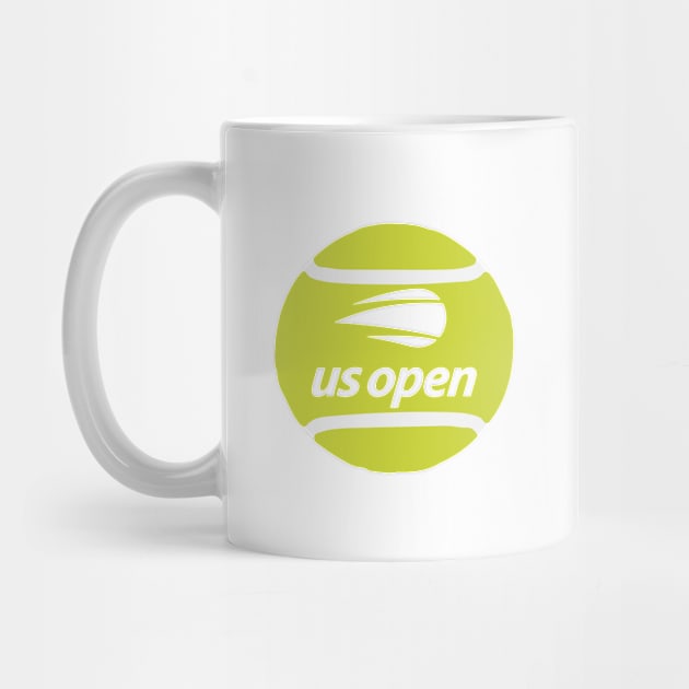 US Open Tennis Ball II by inkstyl